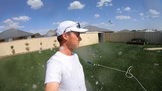 All You Need To Know About Watering Your Lawn // Hoselink Oscillating Sprinkler Review