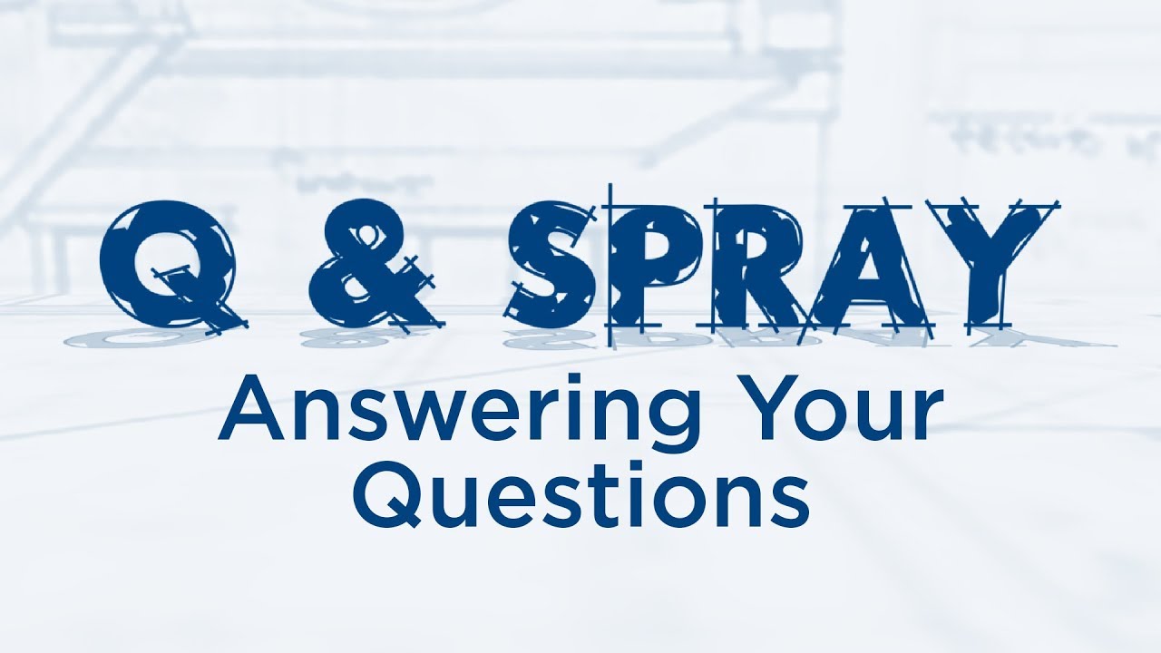 Removing Foam from a Mask (Q & Spray Answering your Questions)