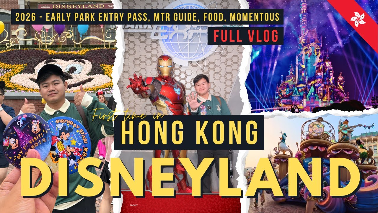 Диснейленд в Гонконге 2026 | Ранний вход в парк, Мир Холодного сердца, Friendtastic, Momentous