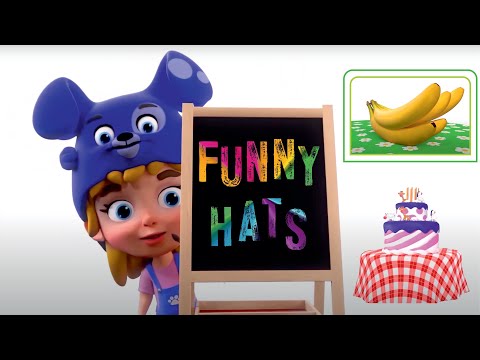 Funny and simple songs for kids with nursery rhymes by Funny Hats