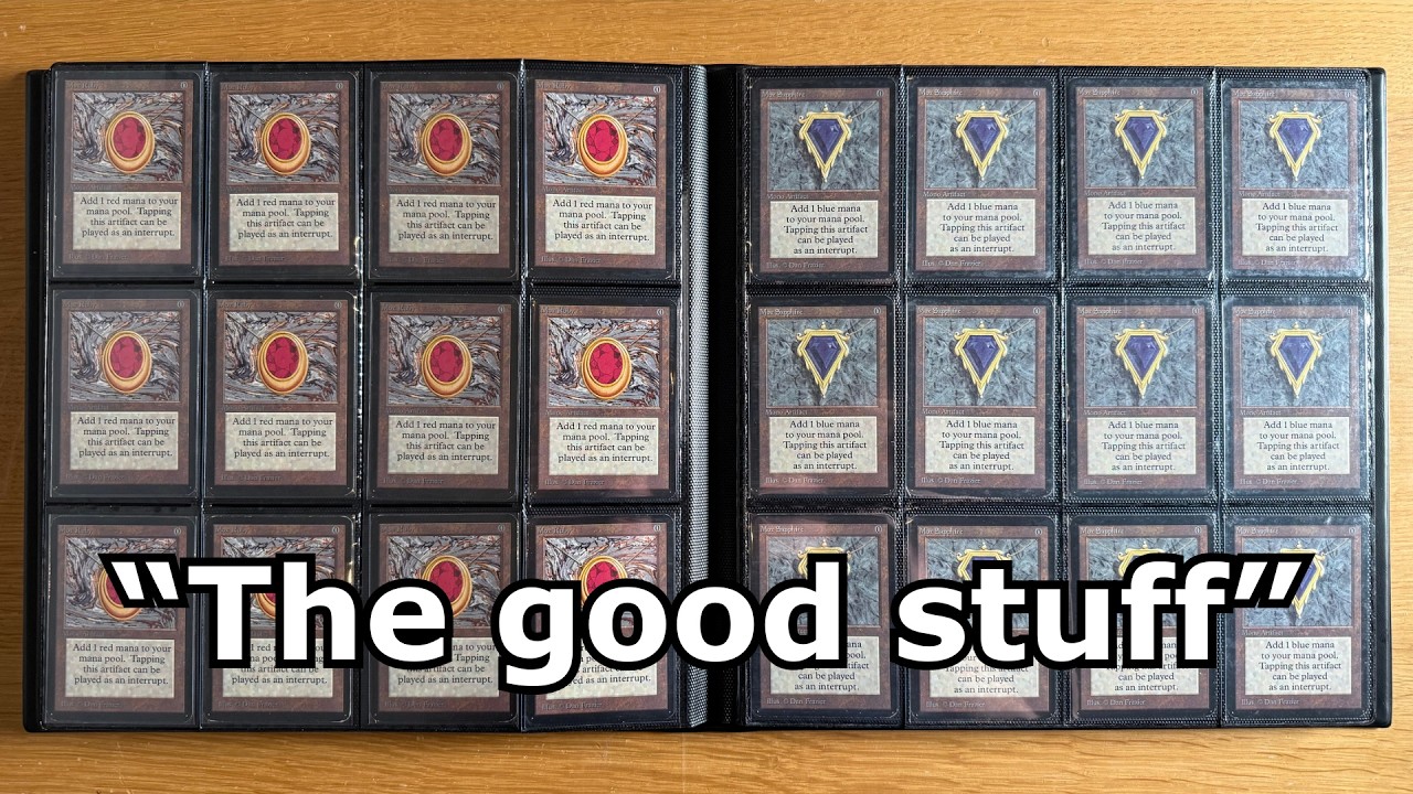MTG カード コレクション My Oldest Magic: the Gathering Cards - YouTube