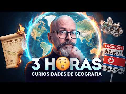 3 HORAS DE CURIOSIDADES DE GEOGRAFIA 🌎