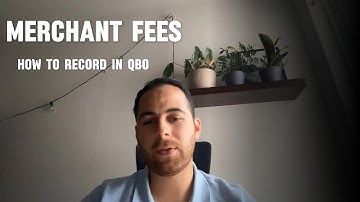 How to record payments with merchant fees in Quickbooks Online