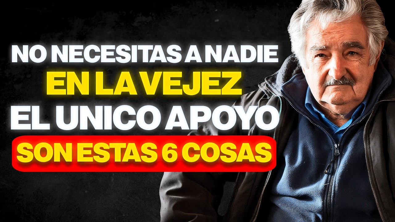 No necesitas a nadie en la vejez el único apoyo son estas 6 cosas - Pepe Mujica