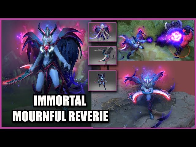 Dota 2 Vengeful Spirit Mix Set Vision of the Seraph Scion + rimson