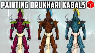 Download Lagu How To Paint THREE Different Drukhari/Dark Eldar Kabals MP3