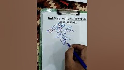 #polynomials division#mathematics#math #free #sindhi #basic #online #naeemullah