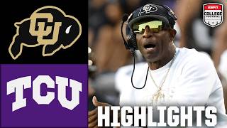 Colorado Buffaloes Vs. Tcu Horned Frogs Full Game Highlights Espn College Football