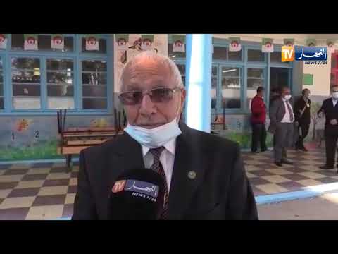 معسكر العملية الاستفتائية تجري في ظروف حسنة وفق بروتوكول صحي منظم