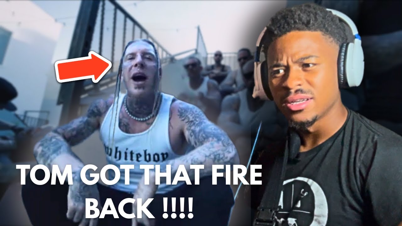 HE WENT CRAZY 🔥TOM MACDONALD-WHITEBOY SH*T (REACTION!!!)