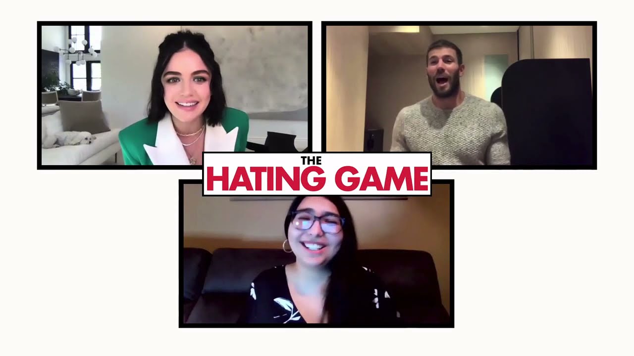 Lucy Hale and Austin Stowell Discuss ’The Hating Game’ YouTube