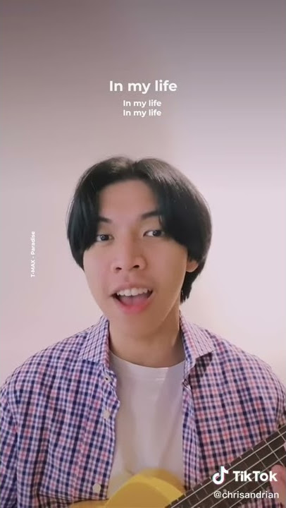 T - MAX 티맥스 - Paradise cover by Chris andrian yang # TIKTOK
