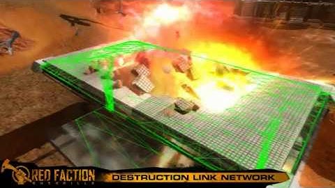 Red Faction: Guerrilla Dev Footage - Destruction/Stress System Tech Demo