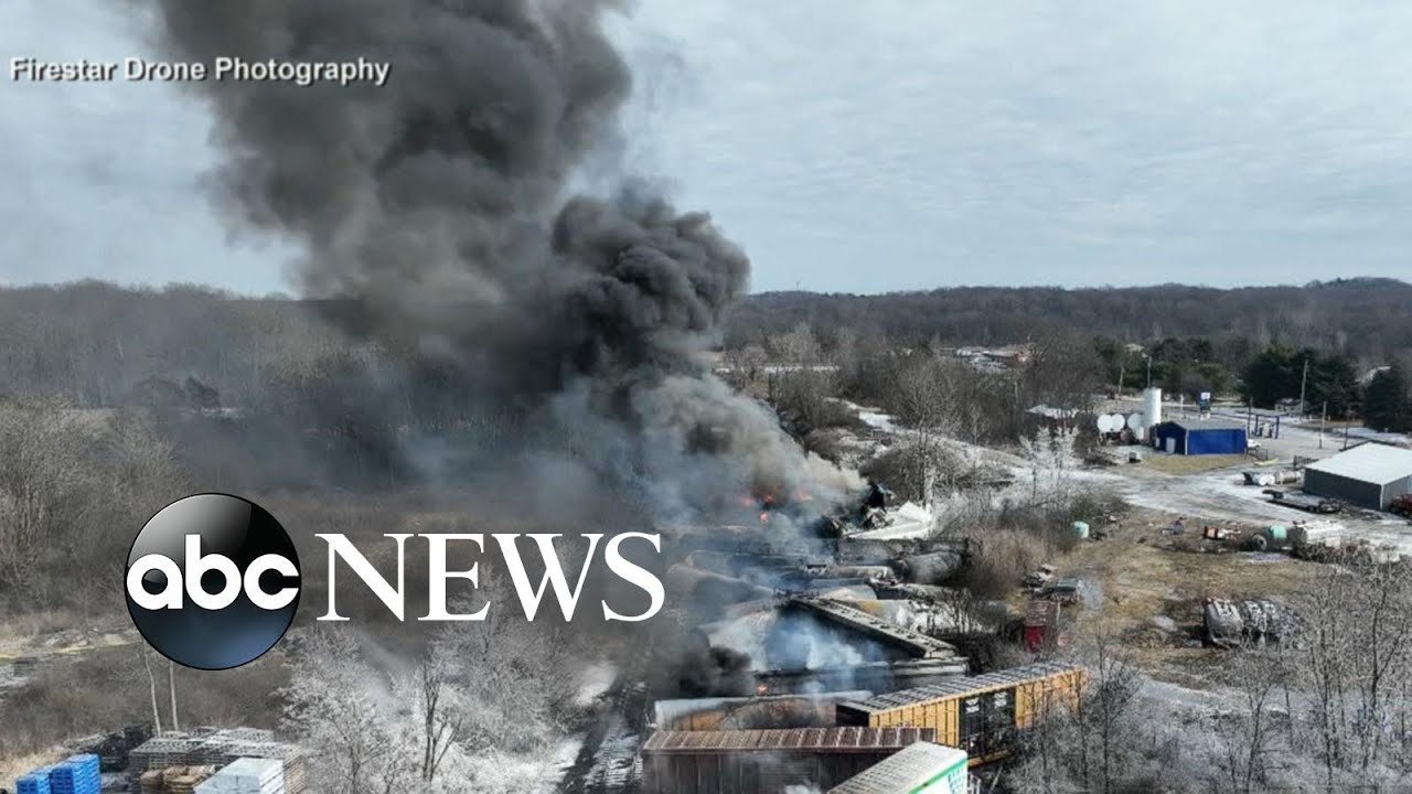 Ohio residents seek answers after train derailment carrying hazardous materials