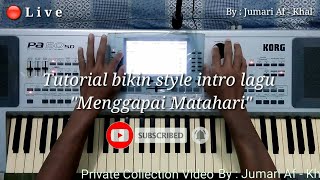 Tutorial bikin style intro lagu \