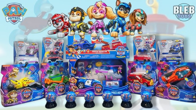 PAW Patrol: The Mighty Movie, Toy Jet Boat with Zuma Mighty Pups Action  Figure, Lights and Sounds, Kids Toys for Boys & Girls 3+
