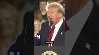 Trump laughs about 'communist' heckler mid-speech