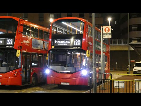 FULL ROUTE VISUAL | Metroline Route 120 Hounslow Bus Station To Northolt Station | VWH2308 (LK17DFD)