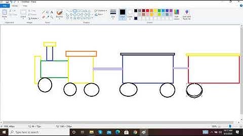STD-3 PRACTICAL ON CHAPTER-5 WORKING WITH PAINT(PAGE NO-52)