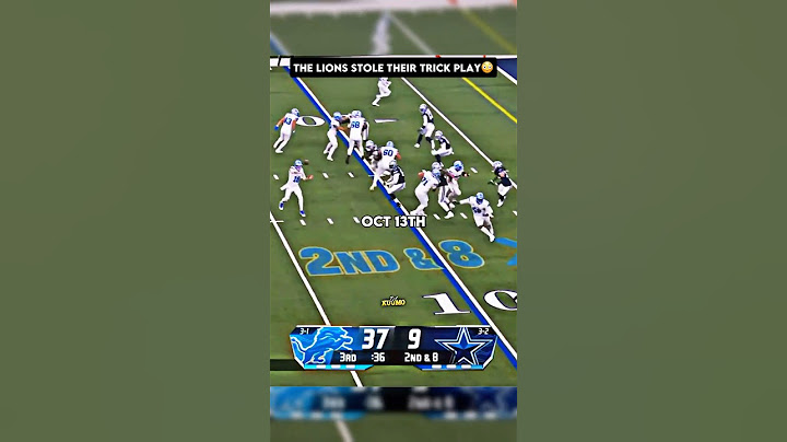 The Lions Stole Their Trick Play☠️😳 #nfl #shorts