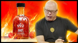 The World's Hottest Shot | Spiciest Carolina Reaper Rum