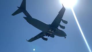 C-17 Flying into Patrick SFB