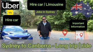 Hire car | Limousine | Rental car Business | jobs in Sydney | uber v/s hire car #travelvlog