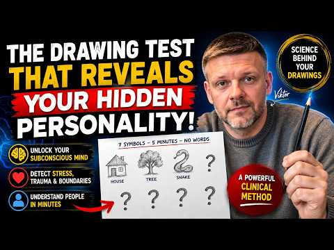 The Drawing Test That Reveals Your Hidden Personality | Clinical Psycho-Diagnostics Explained
