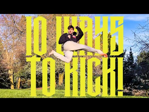 10 Ways To ROUND KICK!