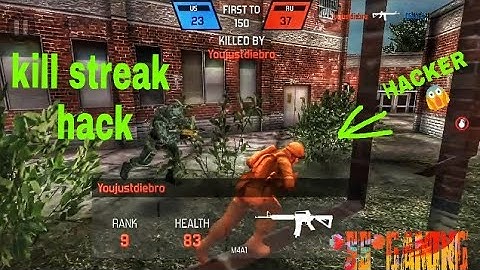 [BULLET FORCE ] CAUGHT A HACKER | KILL STREAK HACK | USE NUKE , SUPER SOLIDER 😱