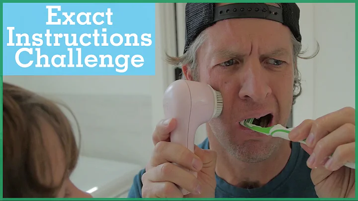 Exact Instructions Challenge!! | The Holderness Family