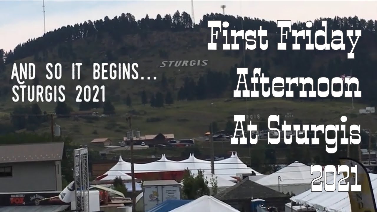 First Friday Afternoon at Sturgis Rally 2021 YouTube