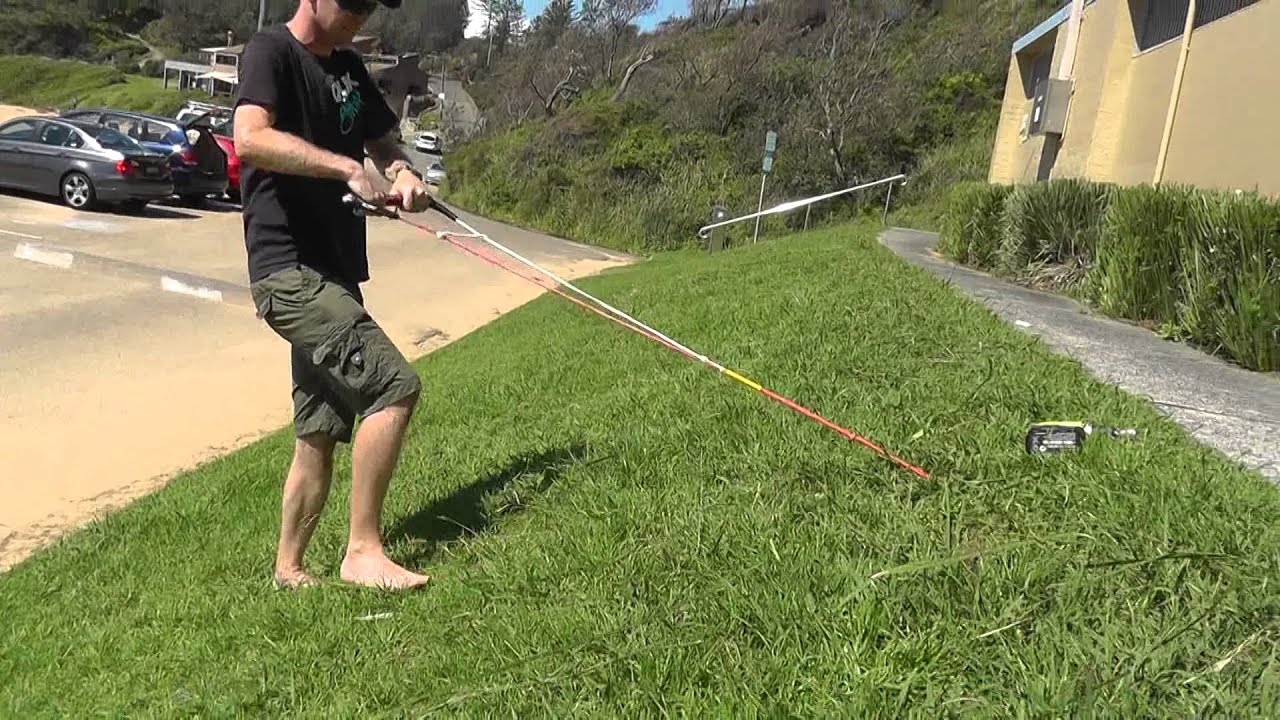 Large Plastic Peggy Peg screwed into loose soil