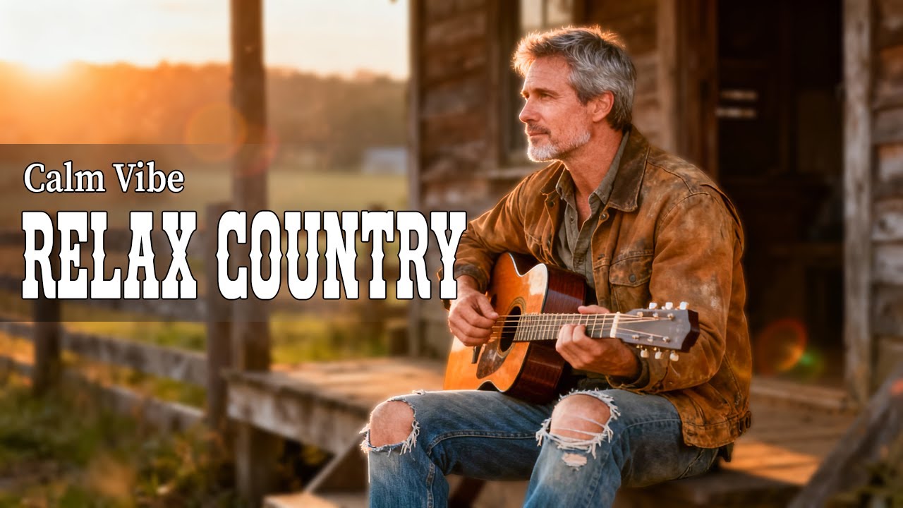 Relaxing Country Folk Music Radio 🕯️ Warm Country Songs for Prairie Nights
