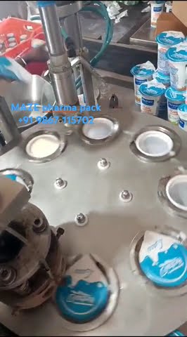 Lassi filling sealing machine, lassi cup machine, lassi sealing machine ...