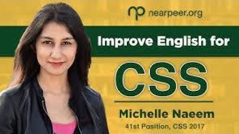 English precis writing and composition|| ACTIVE AND PASSIVE VOICE||  Css and Pms || nearpeer