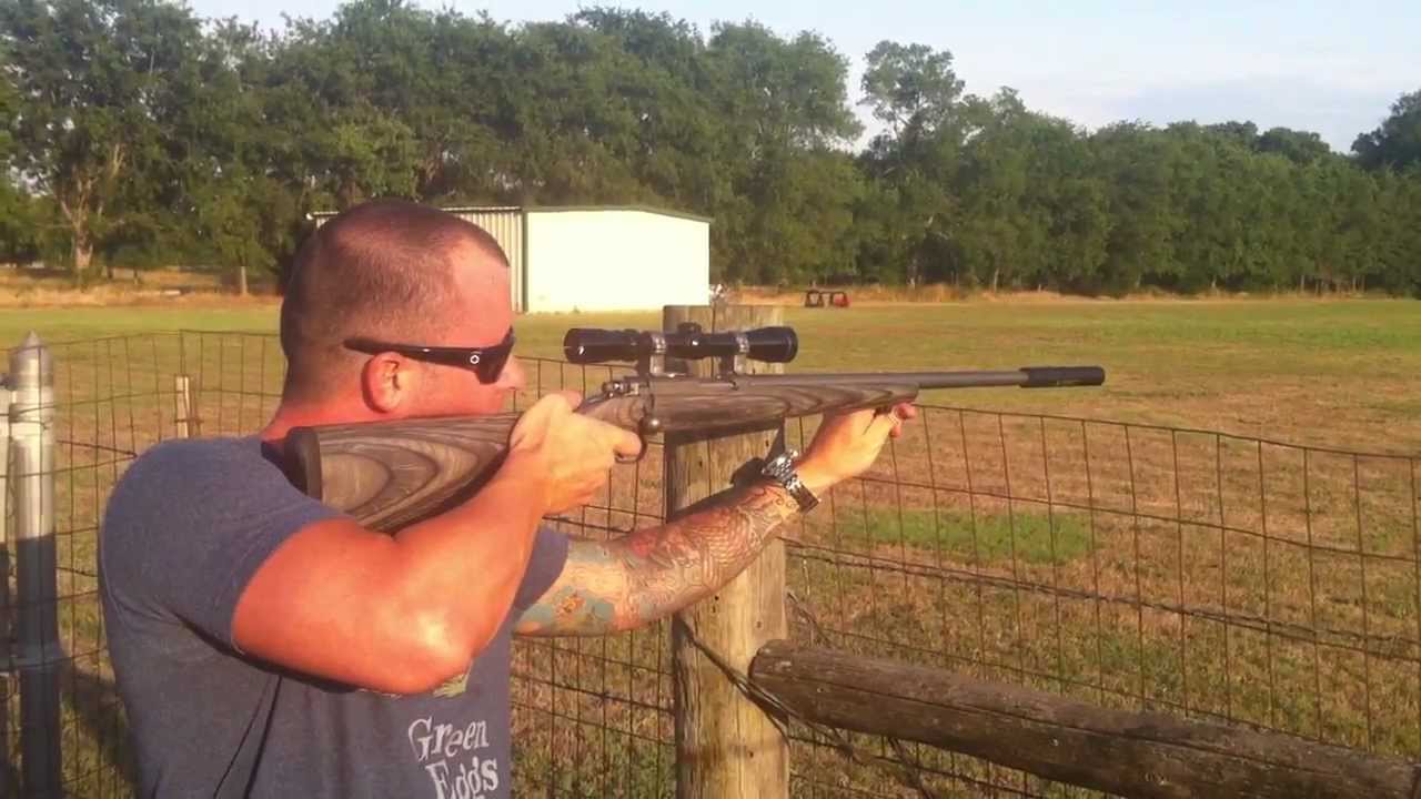 Suppressed 17HMR Mach II