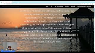 Technology Coaching Website and Video Reflection -TEC-595-O500