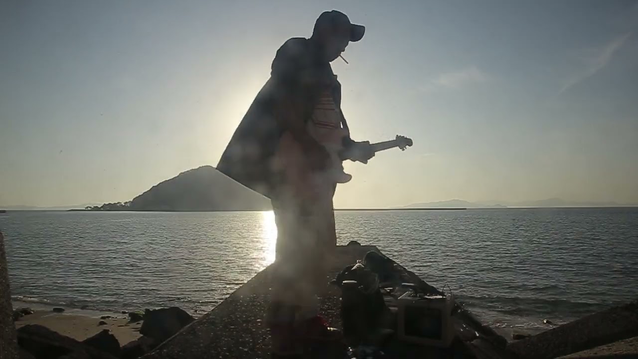 MVI 4643　Rolling Stones を適当に　ﾄﾞﾖｳﾋﾞﾊﾞｰｼﾞｮﾝ　ﾍﾎﾞギター@2026-01-17　『家で弾くな!うるさい!』