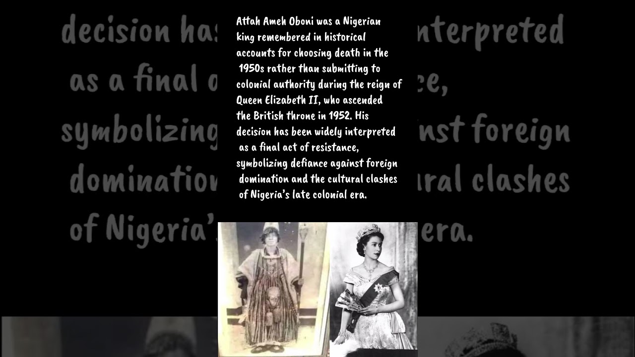 The Nigerian King Who Chose Death Over Bowing to Queen Elizabeth II 