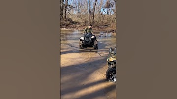 BRAND NEW Polaris Highlifter stuck on first ride 😂 #fourwheeler