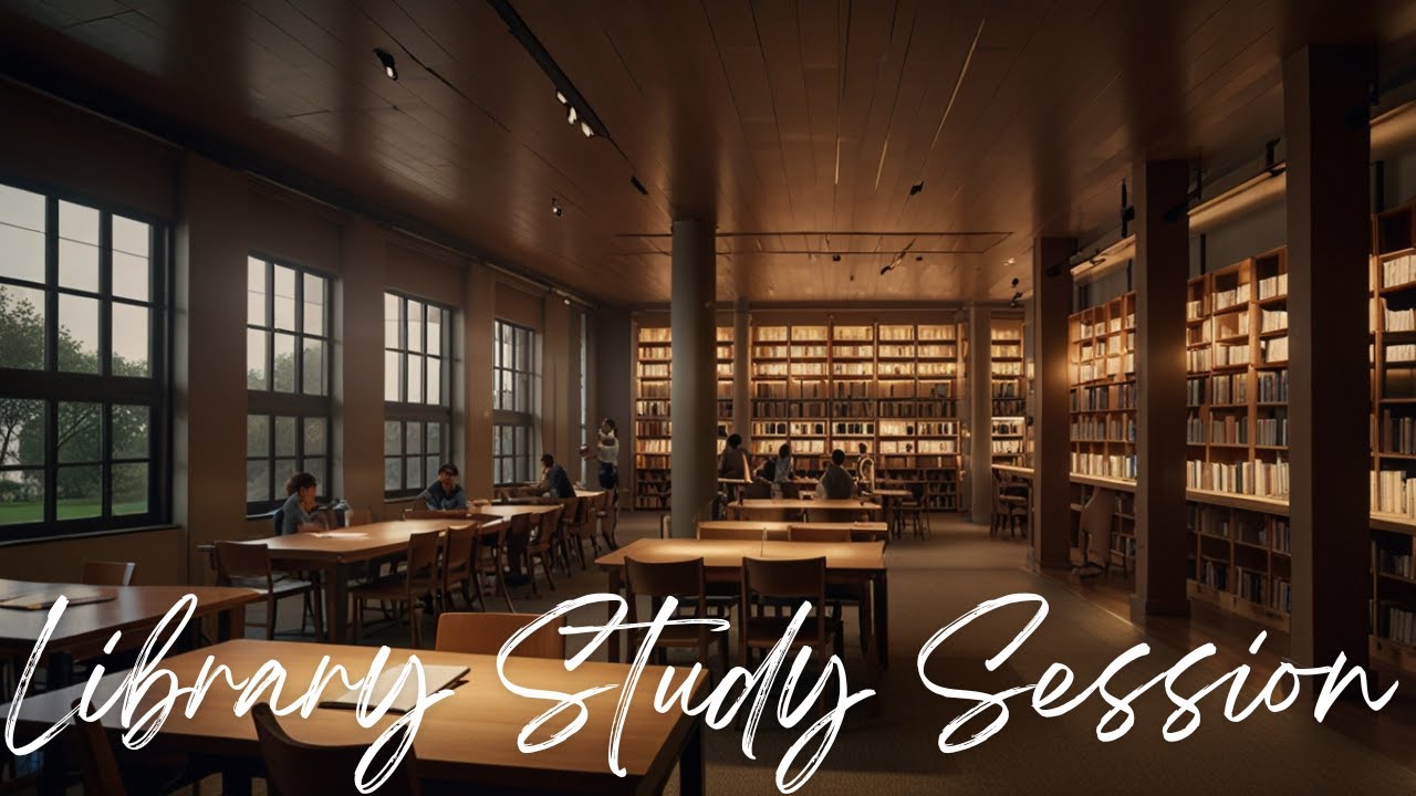 Library Study Session Music - Ultimate Relaxing Lo-Fi Beats - YouTube