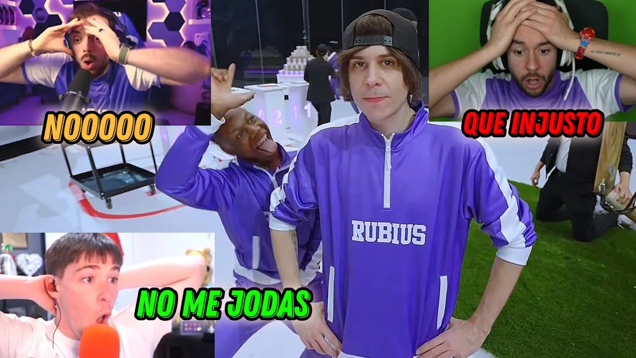IBAI, FOLAGOR y GREFG reaccionan a RUBIUS en la FINAL de MR BEAST 🙃