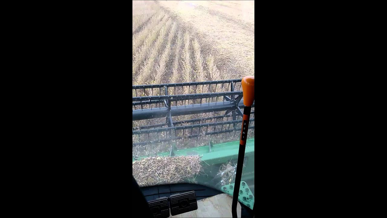 John deere 9470 cosechando soja - YouTube
