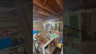 Shop update video coming out this week! #create #carpentry #woodscraft #woodworkshop #shopbuild