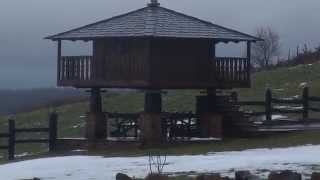 EL CAMINO SALE DE PADRÓN (A FONSAGRADA, LUGO, GALICIA). INVIERNO