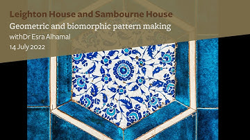 Biomorphic Pattern Making, with Dr Esra Alhamal (workshop 4)