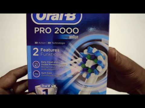 Oral-B Pro 2000 Unboxing & Review