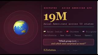 Exploring Asian American Demographics and Economics Across the U S  🌏 screenshot 2