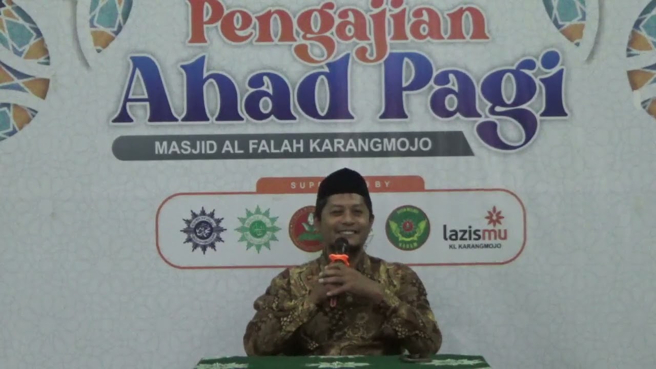 PENGAJIAN AHAD PAGI ] Ust. Aminudin Agung, S.Ag.